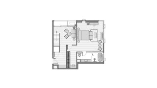 Condominium floor plan, 3 bedrooms in Muniq Sukhumvit 23 No. 11013